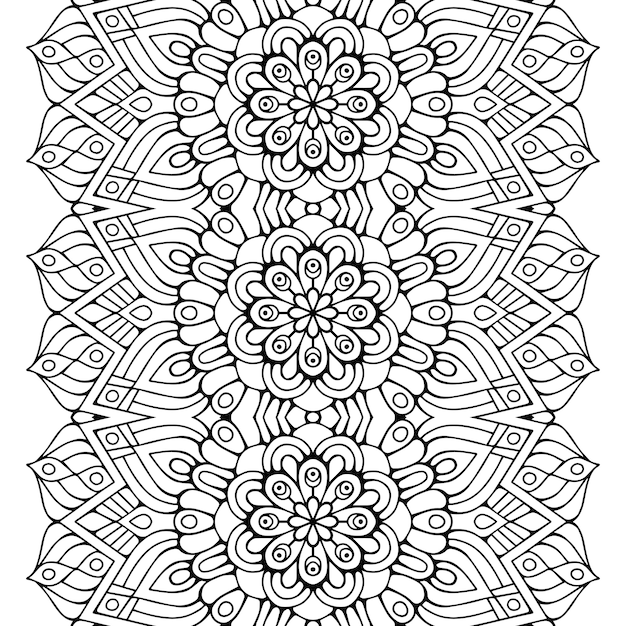 Design de mandala ornamental de luxo