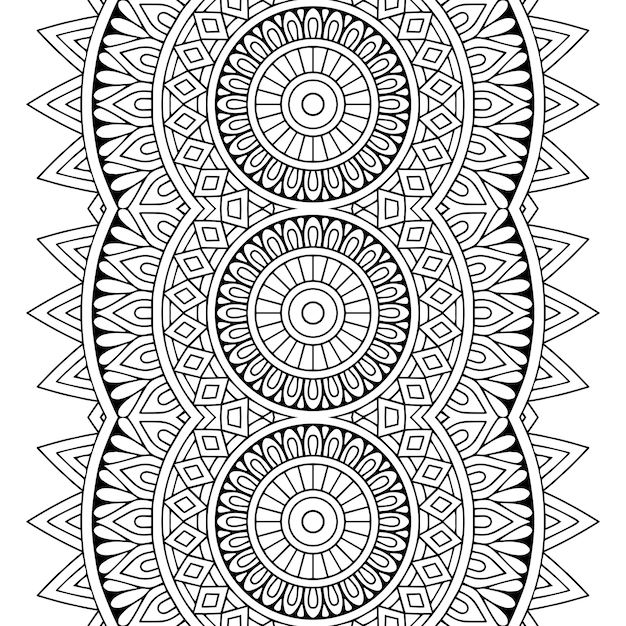 Design de mandala ornamental de luxo