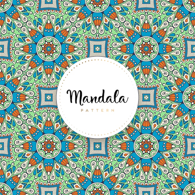 Design de mandala ornamental de luxo