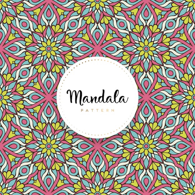 Design de mandala ornamental de luxo