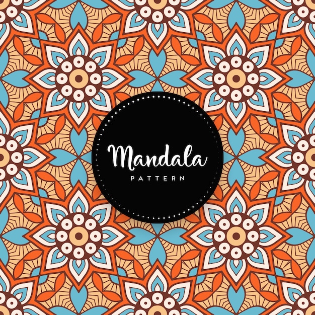 Design de mandala ornamental de luxo