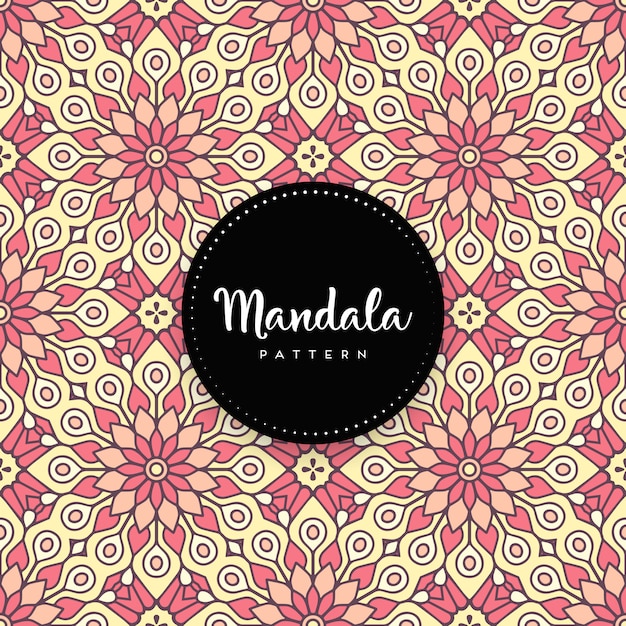 Design de mandala ornamental de luxo