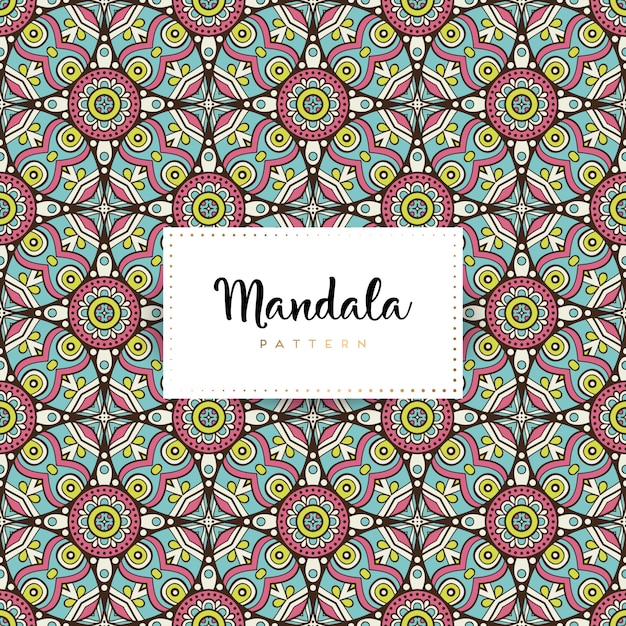 Design de mandala ornamental de luxo