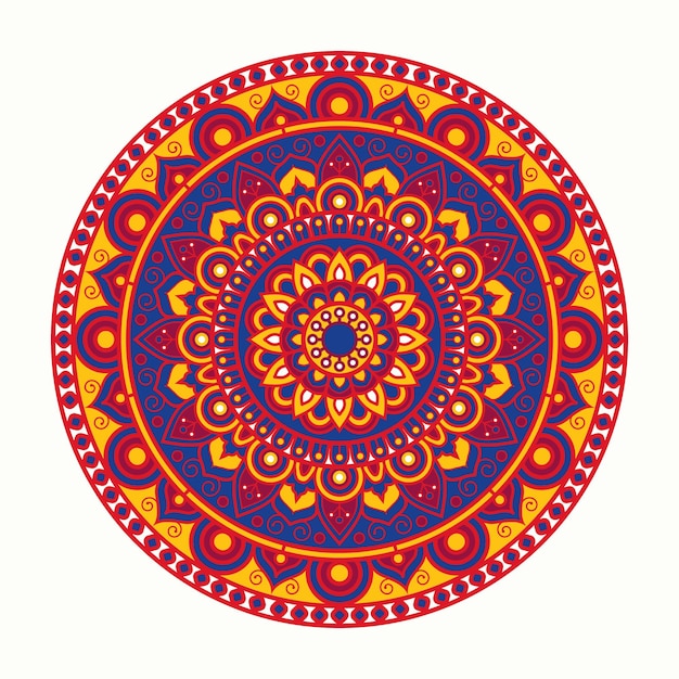 Design de mandala para plano de fundo