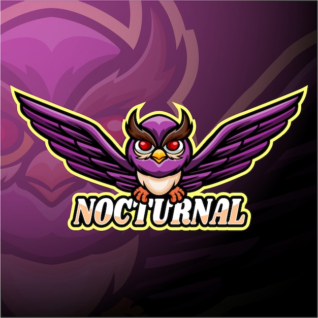 Design de mascote de logotipo esport esportivo