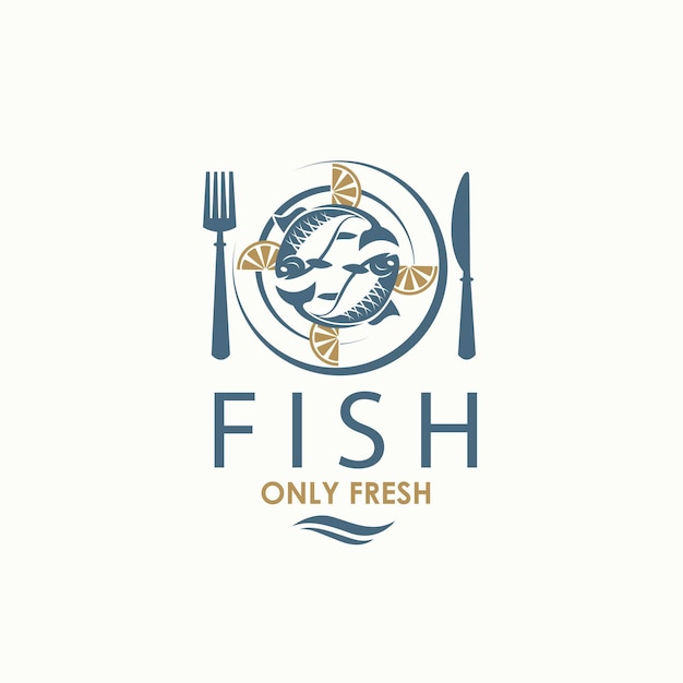Design de menu de frutos do mar