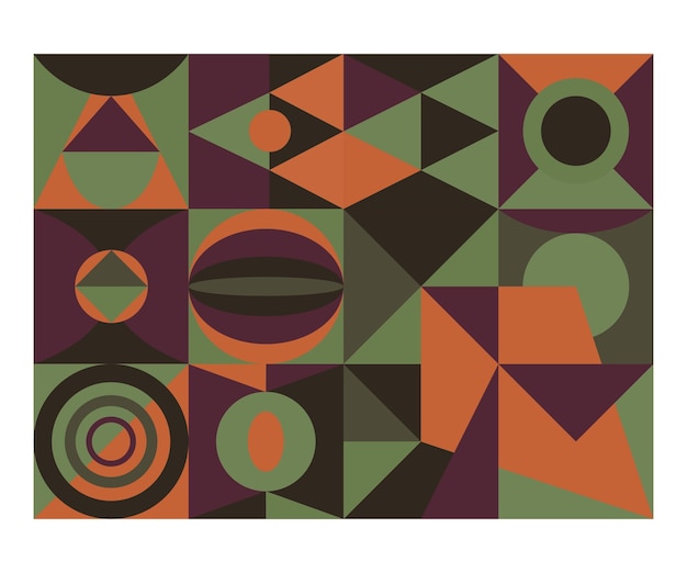 Design de minimalismo geométrico de fundo poligonal abstrato