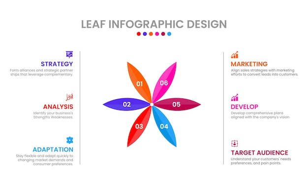 Vetor design de modelo de árvore infográfica