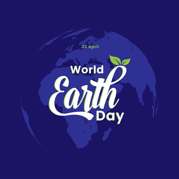 Design de Modelo de Banner de Cartaz de Mídia Social do Dia Mundial da Terra