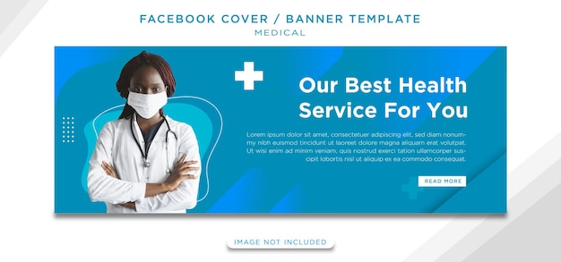 Design de Modelo de Banner Médico