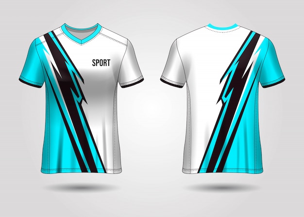 Design de modelo de camisa esportiva