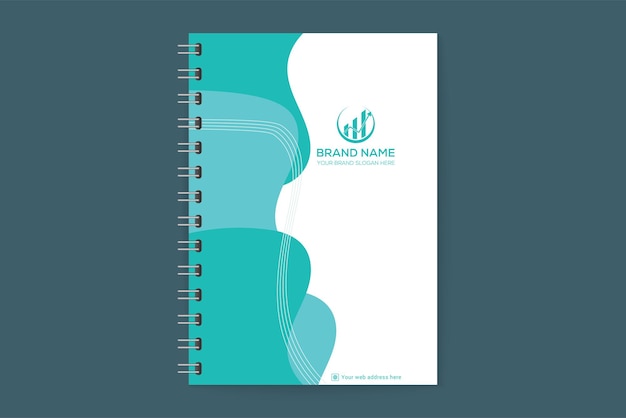 Design de modelo de capa de empresa profissional de informática e software