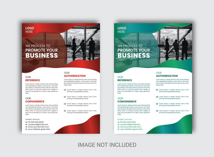 Design de modelo de folheto de negócios corporativos