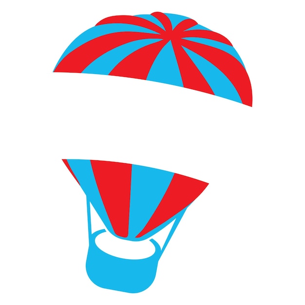 Design de modelo de ilustração vetorial de ícone de balão de ar