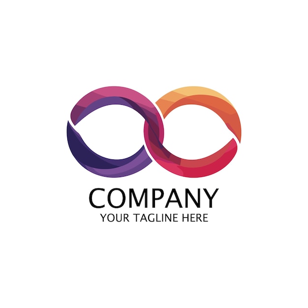 Design de modelo de logotipo da empresa