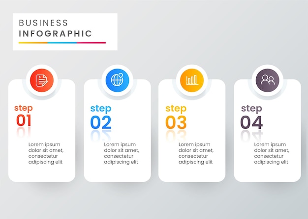 Design de modelos de negócios infográficos