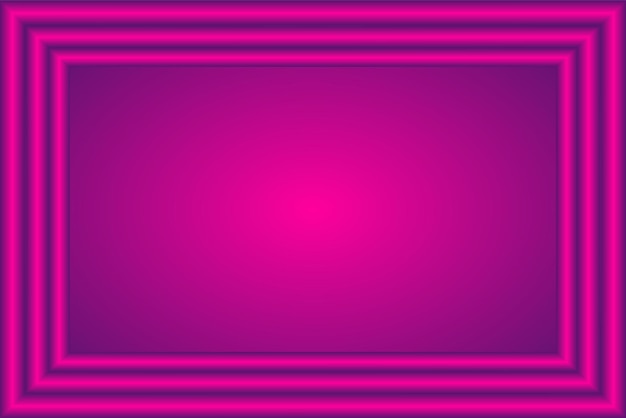 Design de moldura abstrata em cor roxa para capa de banner de moldura de foto