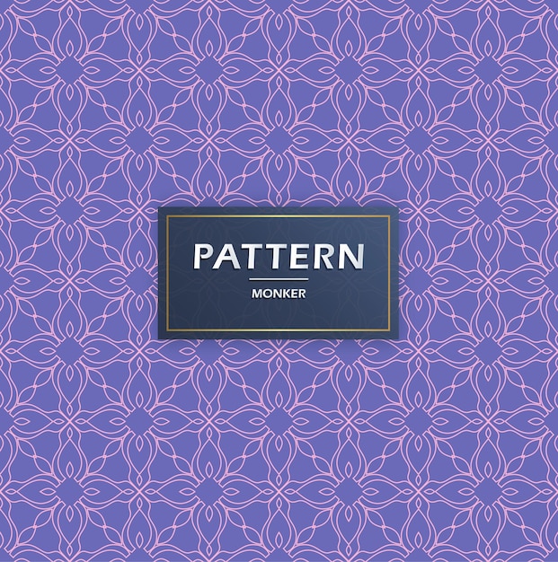 Design de padrão têxtil moderno