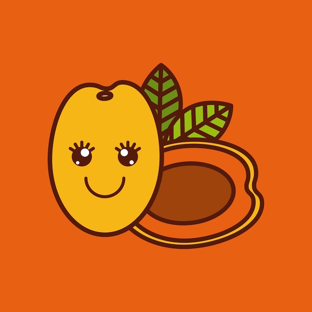 Design de personagens de frutas