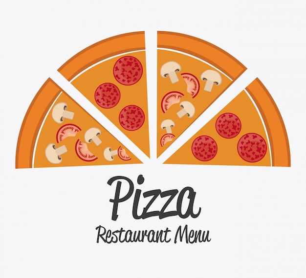 Design de pizza.