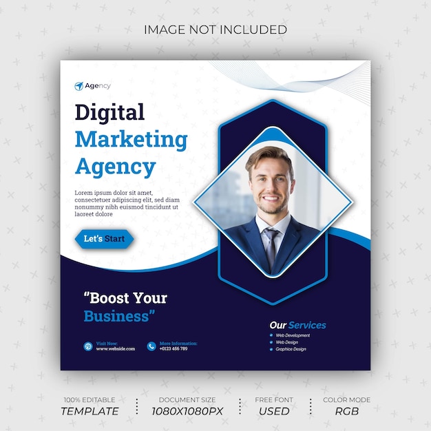 Design de post de marketing digital01