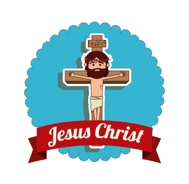 Design de religião, ilustração vetorial.