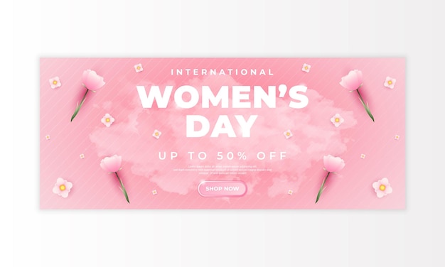 Design de venda do dia internacional da mulher