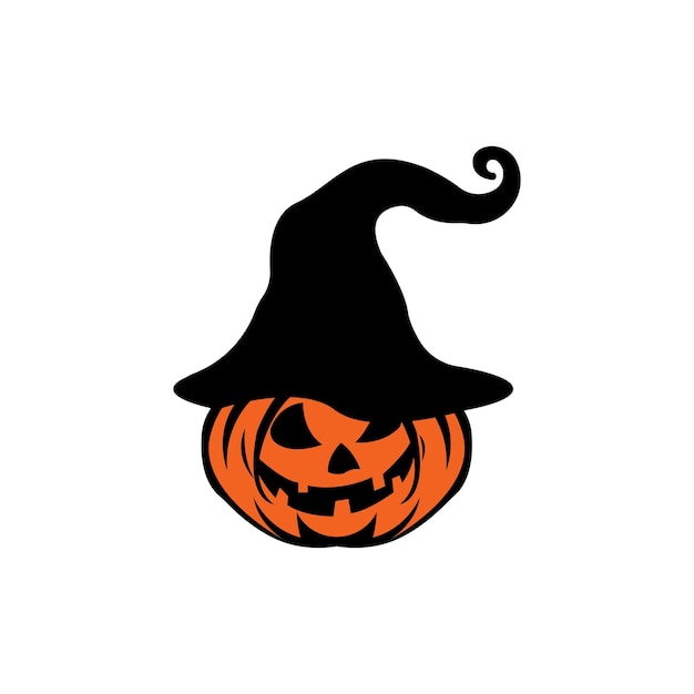 Design de vetor de logotipo de ícone de hallowen