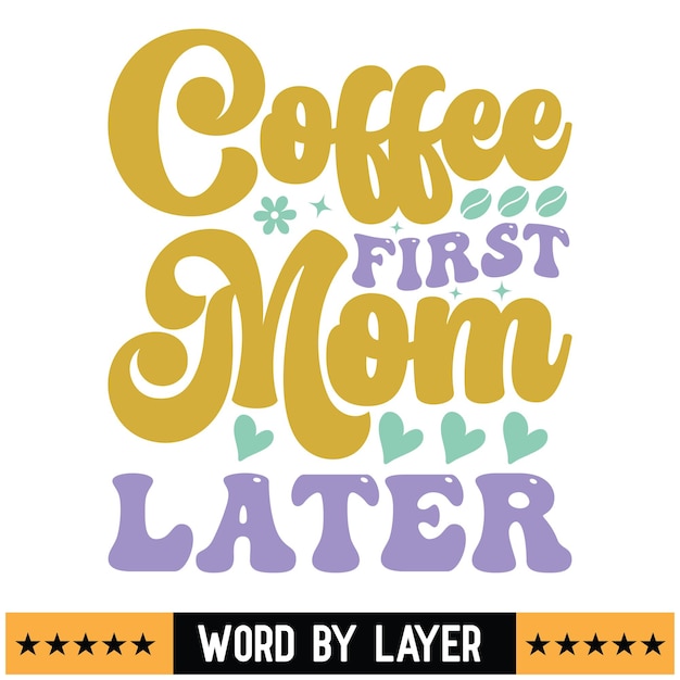 Vetor design de vetor de mães tipografia de mãe citações de letras design de camiseta de mãe orgulhoso design de texto de camiseta
