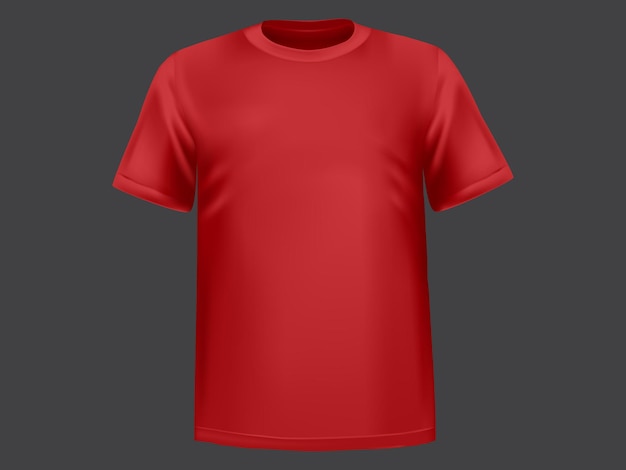 Design de vetor de maquete de camiseta