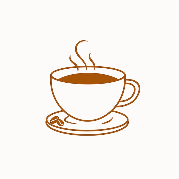 Design de vetor de xícara de café grátis