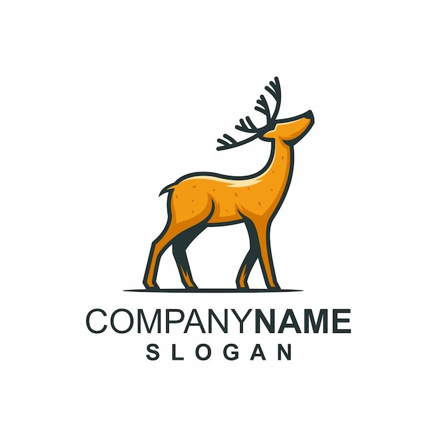 Design deer logo