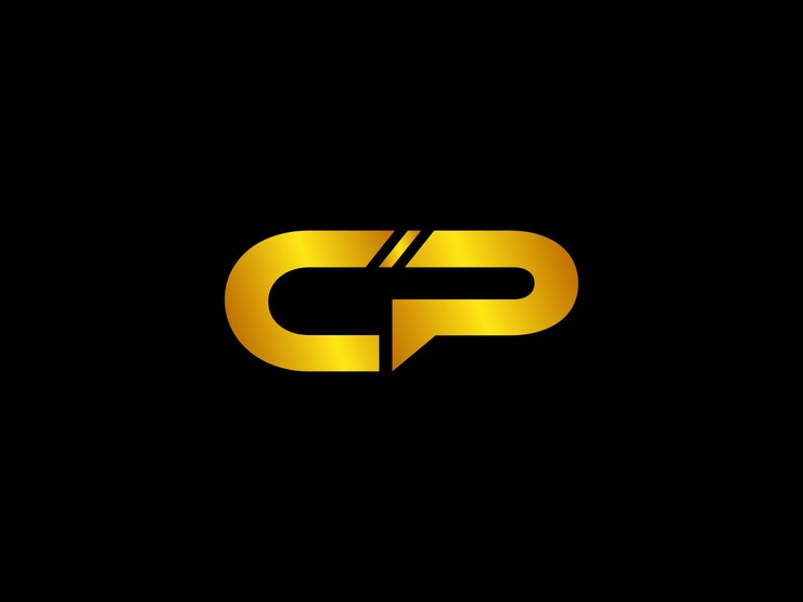 Vetor design do logotipo cp