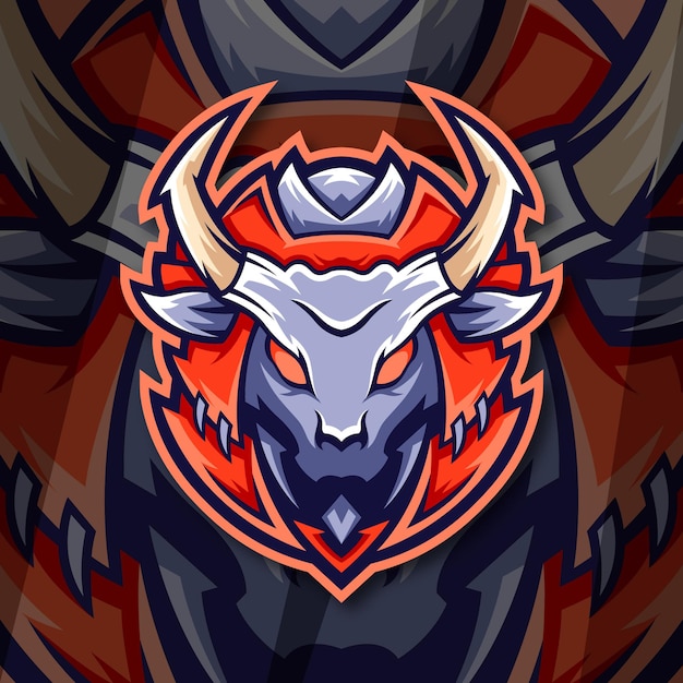 Design do logotipo da bull