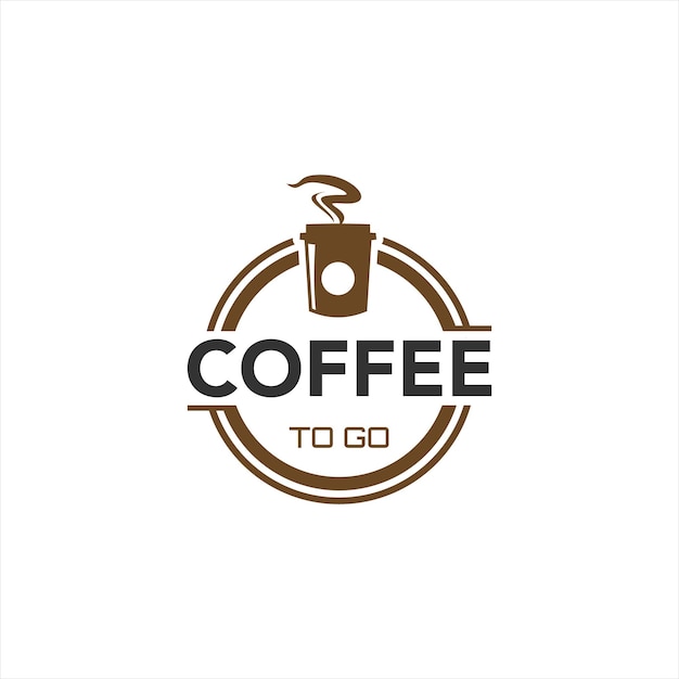 design do logotipo da cafeteria drive thru