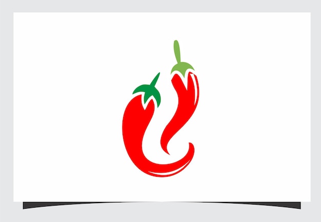 Vetor design do logotipo da chilli