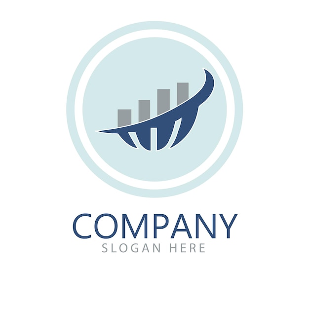 Vetor design do logotipo da contabilidade