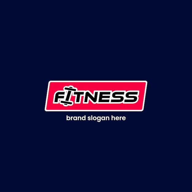 Design do logotipo da Fitness