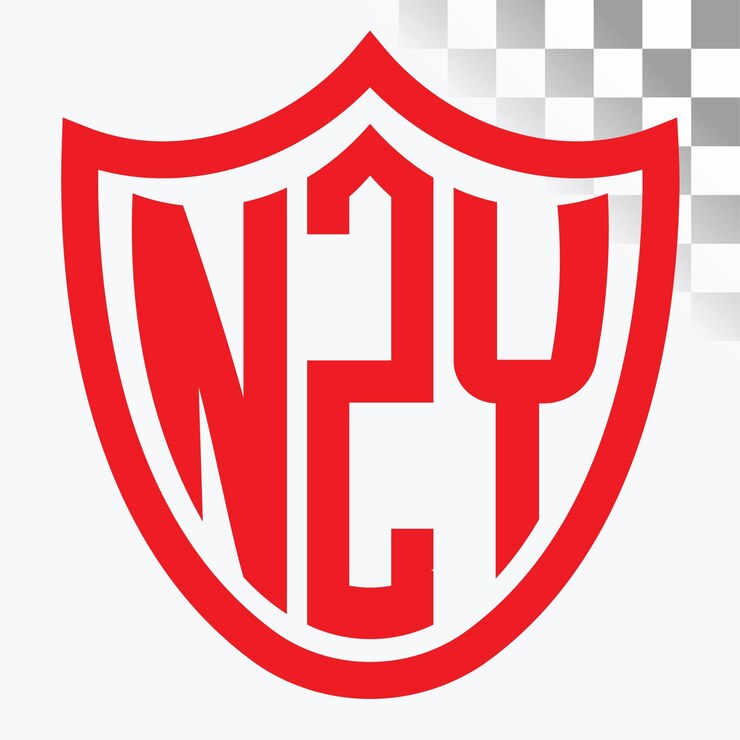 Vetor design do logotipo da letra nzy