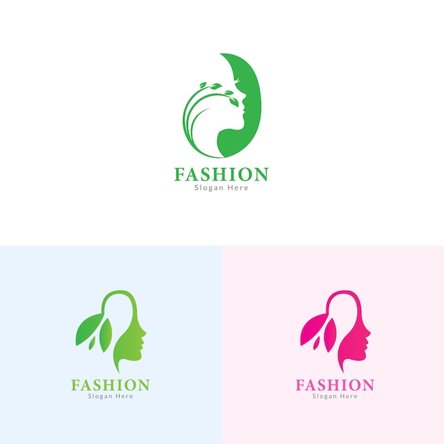 Vetor design do logotipo da moda