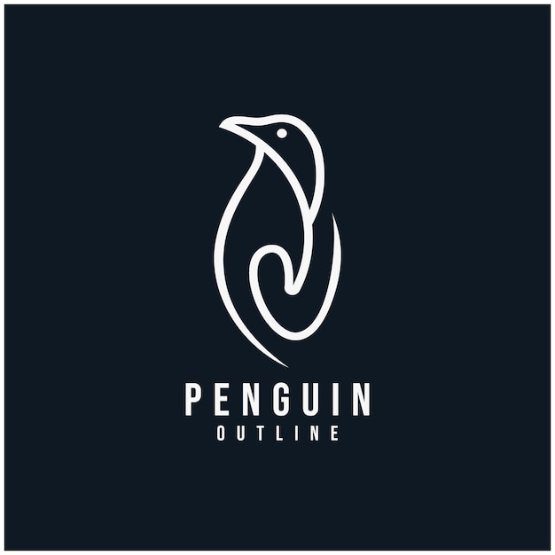 Design do logotipo da penguin