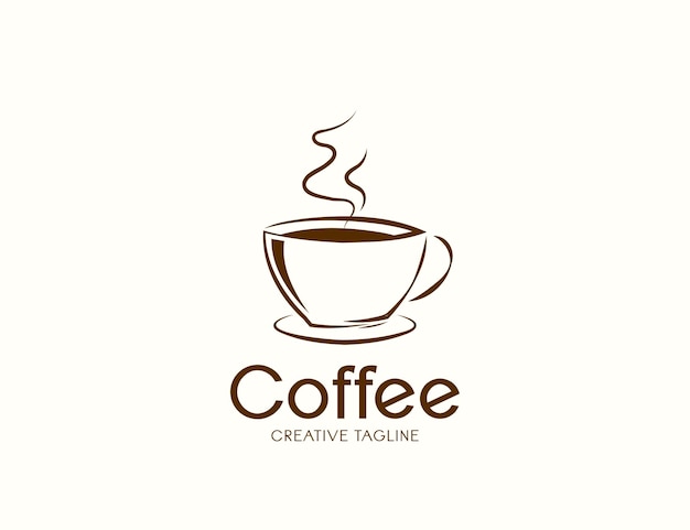 Design do logotipo do café