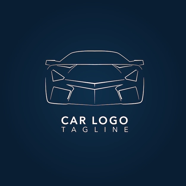 Design do logotipo do carro