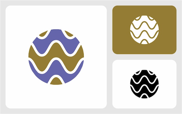 Design do logotipo do círculo de tecnologia