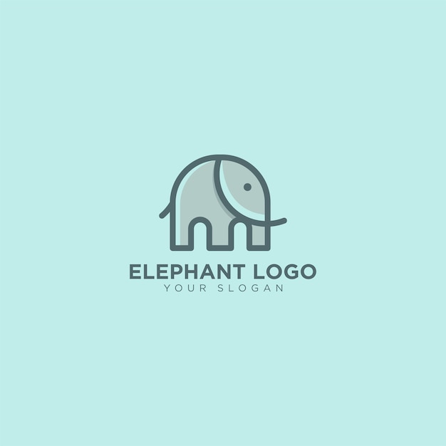 Design do logotipo do elefante