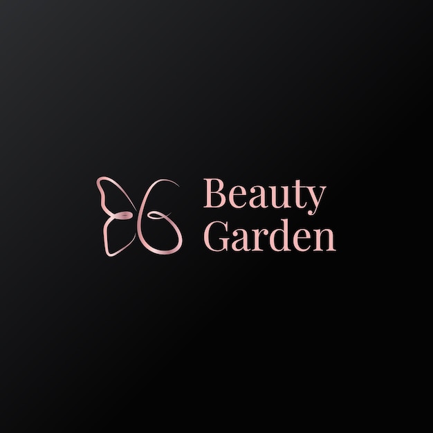 Vetor design do logotipo do salão de beleza