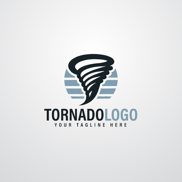 Design do logotipo do Tornado