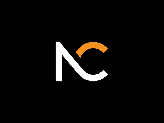 Vetor design do logotipo nc