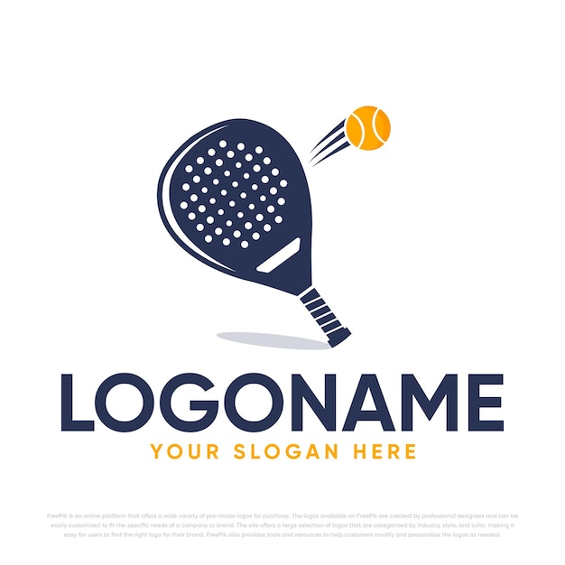 Design do logotipo pickleball