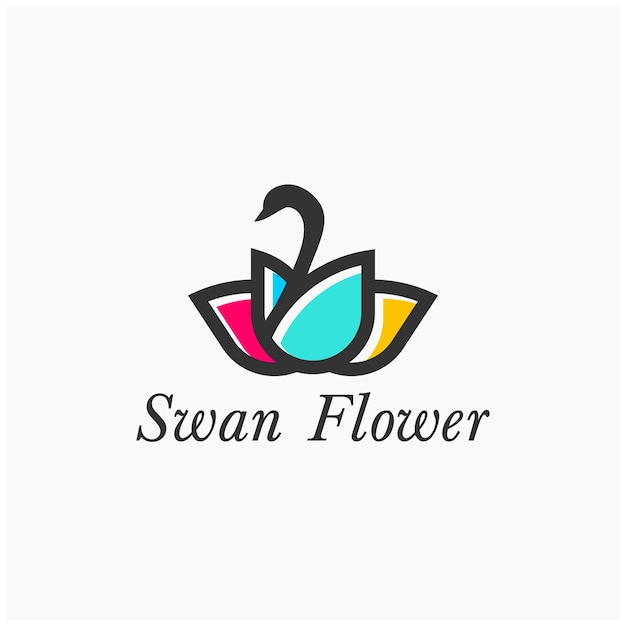 Design do logotipo swan